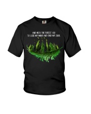 And Into The Forest I Go Youth T-Shirt thumbnail