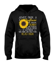 Advice From A Sunflower Hooded Sweatshirt thumbnail