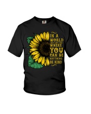 In A World Wherer You Can Be Anything Be Kind Youth T-Shirt thumbnail