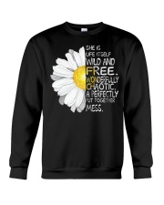 SHE IS LIFE ITSELF WONDERFULLY Crewneck Sweatshirt thumbnail