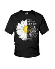 SHE IS LIFE ITSELF WONDERFULLY Youth T-Shirt thumbnail