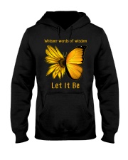 Sunflower Butterfly Let It Be Hooded Sweatshirt thumbnail