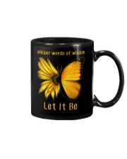 Sunflower Butterfly Let It Be Mug thumbnail