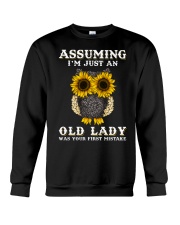 Assuming I'm Just An Old Lady Crewneck Sweatshirt thumbnail