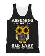 Assuming I'm Just An Old Lady All-over Unisex Tank thumbnail