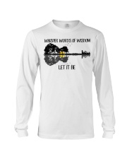 Whisper Words Of Wisdom Let It Be Guitar Lake Long Sleeve Tee thumbnail