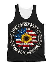 Life Liberty And The Pursuit Of Happiness All-over Unisex Tank thumbnail