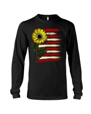 Sunflower USA Grunge Flag Long Sleeve Tee thumbnail