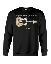 Whisper Words Of Wisdom Let It Be Guitar Lake Crewneck Sweatshirt thumbnail