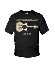 Whisper Words Of Wisdom Let It Be Guitar Lake Youth T-Shirt thumbnail