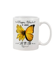 Whisper Words Of Wisdom Let It Be Sunflower Mug thumbnail
