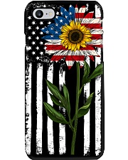American Flag Sunflower No2 Phone Case i-phone-7-case