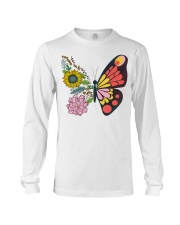 Flowers Butterfly Long Sleeve Tee thumbnail