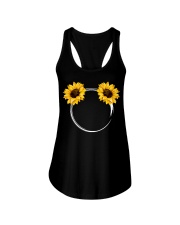 Sunflowers Circle Ladies Flowy Tank thumbnail