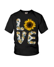 Love Sunflower Youth T-Shirt thumbnail