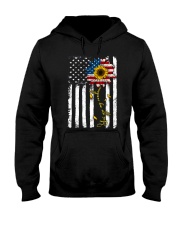 American Flag You're My Sunshine Sunflower Hooded Sweatshirt thumbnail