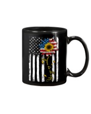 American Flag You're My Sunshine Sunflower Mug thumbnail