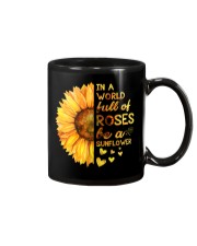 In A World Full Of Roses Be A Sunflower Mug thumbnail