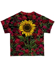 Sunflower And Roses All-over T-Shirt back