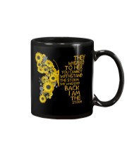 I Am The Storm Sunflower Butterfly Mug thumbnail