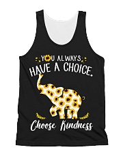 You Always Have A Choice Choose Kindness All-over Unisex Tank thumbnail