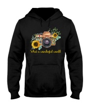 What A Wonderful World Sunflower Hooded Sweatshirt thumbnail