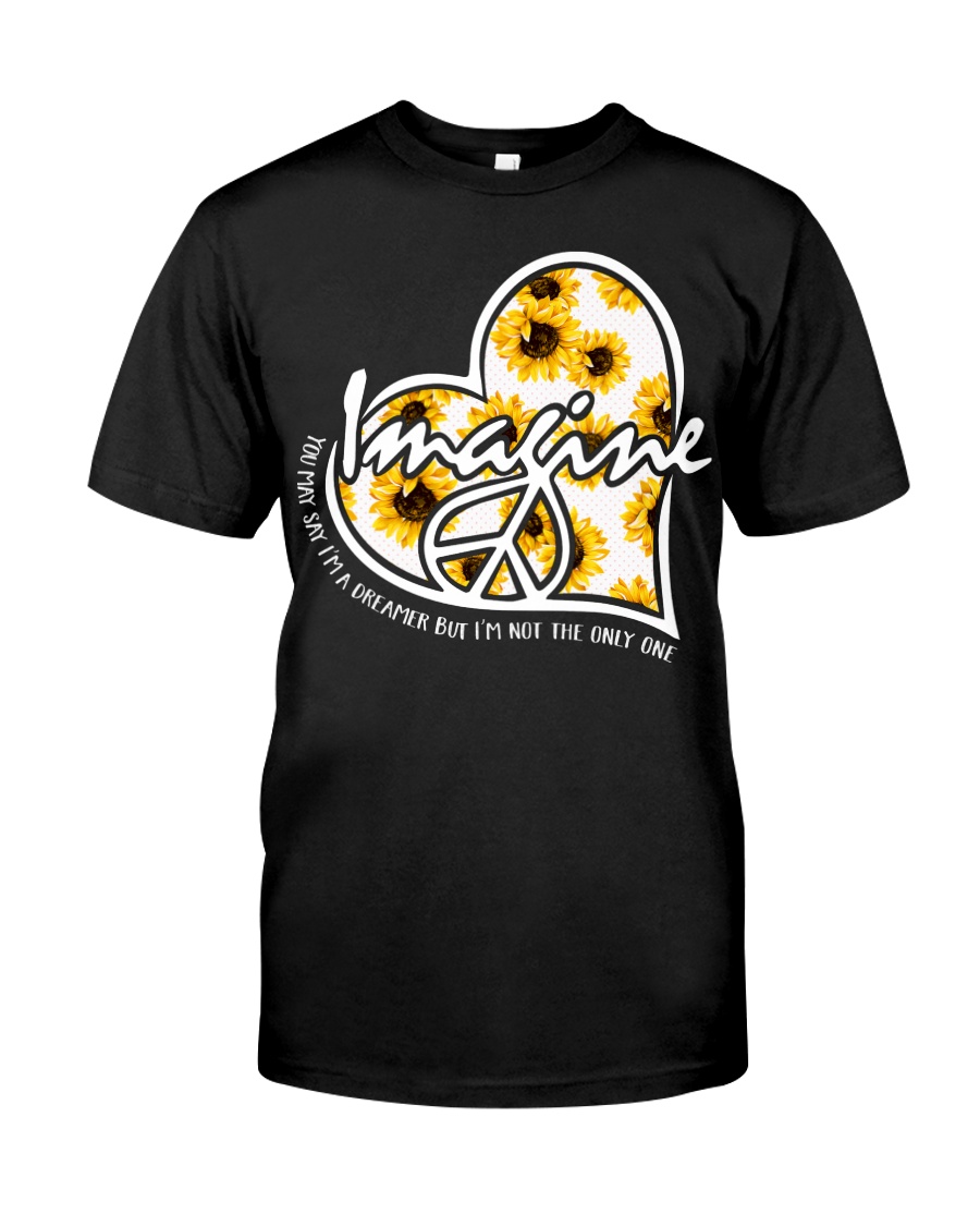 Imagine Sunflower Classic T-Shirt