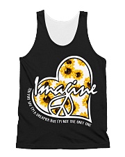 Imagine Sunflower All-over Unisex Tank thumbnail