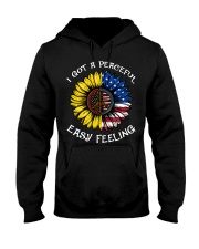 I Got A Peaceful Easy Feeling Hooded Sweatshirt thumbnail