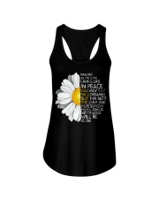 Imagine All The People Living Life In Peace Daisy Ladies Flowy Tank thumbnail
