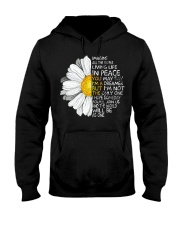 Imagine All The People Living Life In Peace Daisy Hooded Sweatshirt thumbnail