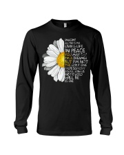 Imagine All The People Living Life In Peace Daisy Long Sleeve Tee thumbnail