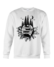 What A Wonderful World Crewneck Sweatshirt thumbnail