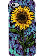 Sunflower Butterflies Phone Case i-phone-7-case