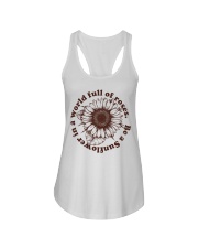 Be A Sunflower In A World Full Of Roses Ladies Flowy Tank thumbnail