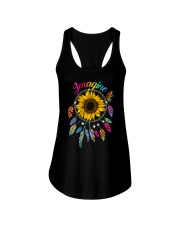 Imagine Sunflower Dreamcatcher Ladies Flowy Tank thumbnail