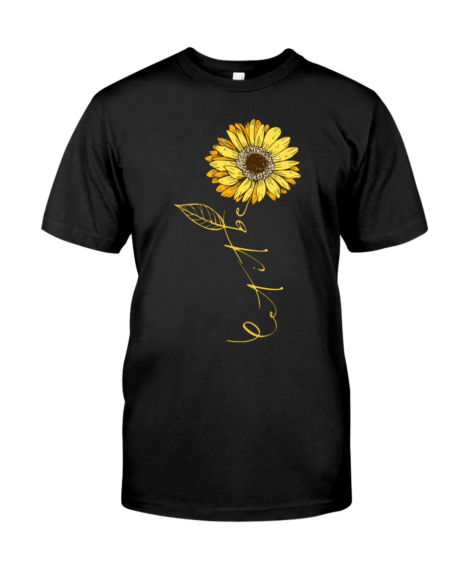 Let It Be Sunflower Classic T-Shirt