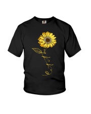 Let It Be Sunflower Youth T-Shirt thumbnail