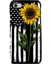American Flag Sunflower Hippie Distressed Phone Case thumbnail