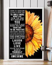 Today Is A Good Day To Have A Great Day Sunflower 11x17 Poster lifestyle-poster-4