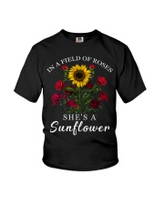 She's A Sunflower Youth T-Shirt thumbnail