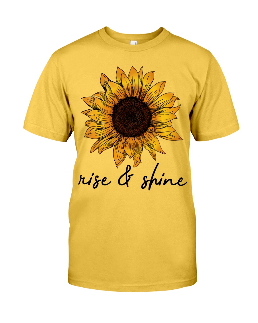 Rise And Shine Sunflower Classic T-Shirt