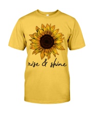 Rise And Shine Sunflower Classic T-Shirt front