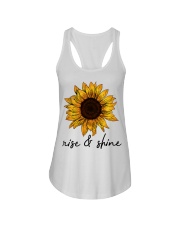 Rise And Shine Sunflower Ladies Flowy Tank thumbnail