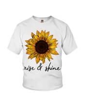 Rise And Shine Sunflower Youth T-Shirt thumbnail