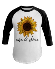 Rise And Shine Sunflower Baseball Tee thumbnail