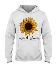 Rise And Shine Sunflower Hooded Sweatshirt thumbnail