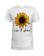 Rise And Shine Sunflower Ladies T-Shirt thumbnail