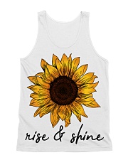 Rise And Shine Sunflower All-over Unisex Tank thumbnail