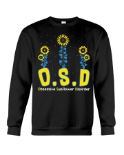 Obsessive Sunflower Disorder Crewneck Sweatshirt thumbnail